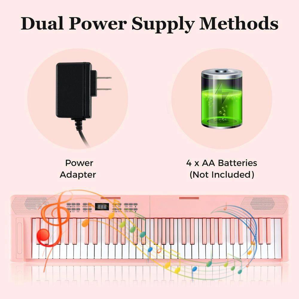 Dual Power Supply Methods

Power Adapter

4 x AA Batteries (Not Included)