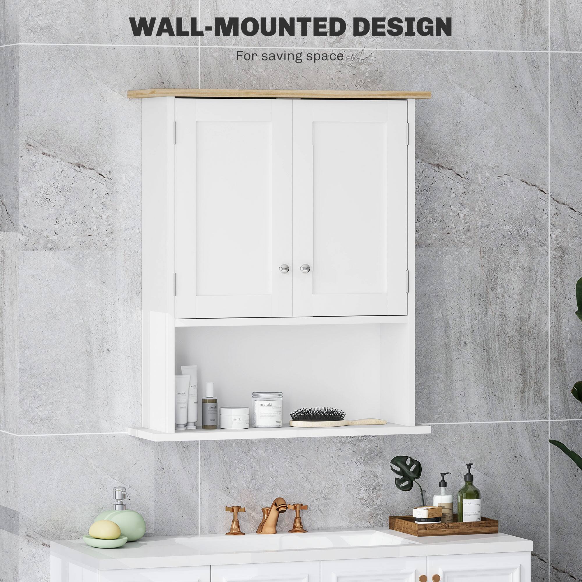 WALL-MOUNTED DESIGN For saving space