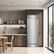 Alt View 9. Forno Appliances - Maderno 13.6 Cu. Ft. Built-In Convertible Refrigerator/Freezer with Decorative Grill and Right Swing Door - Stainless Steel.