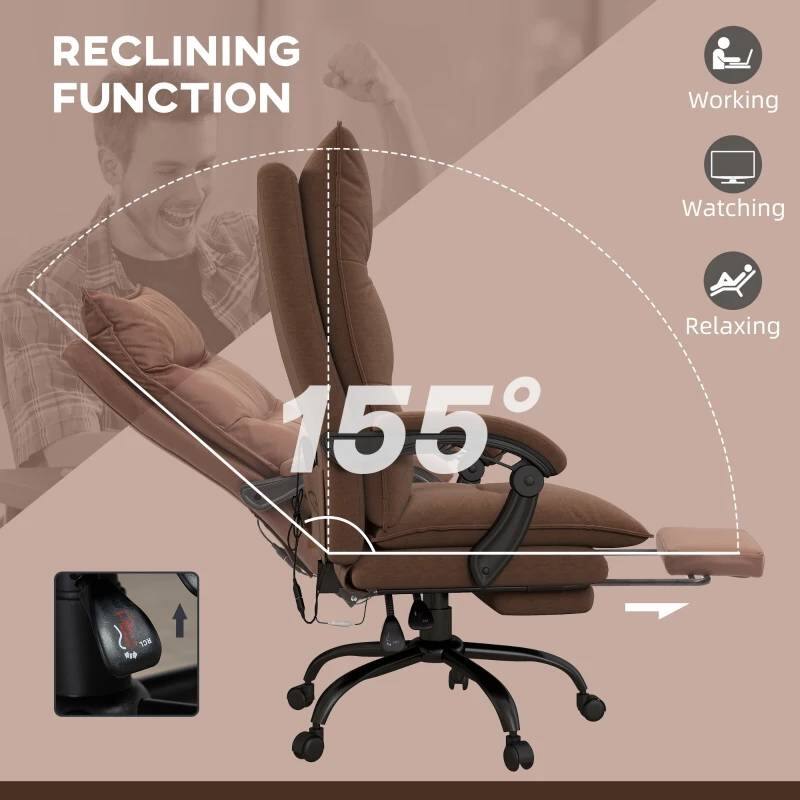 RECLINING FUNCTION

155°

Working  
Watching  
Relaxing