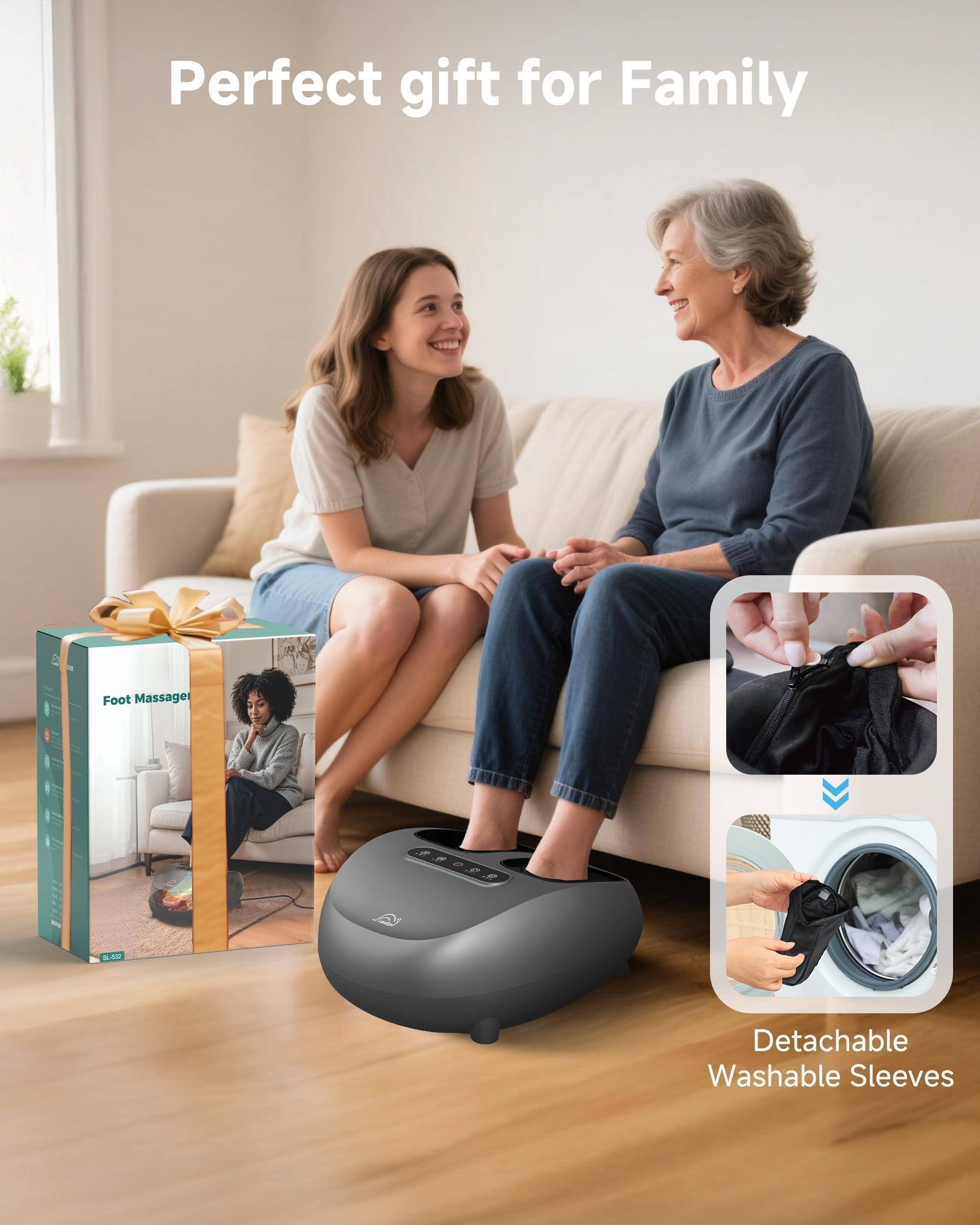 Perfect gift for Family

Foot Massager

Detachable Washable Sleeves