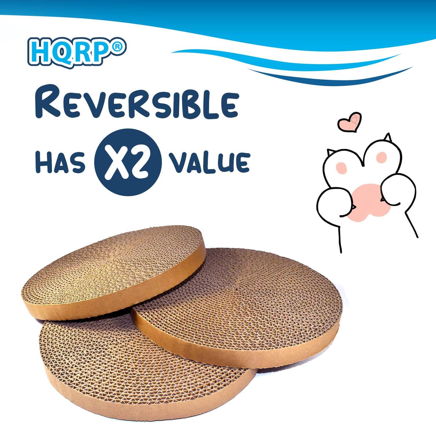 HQRP® Reversible Has X2 Value