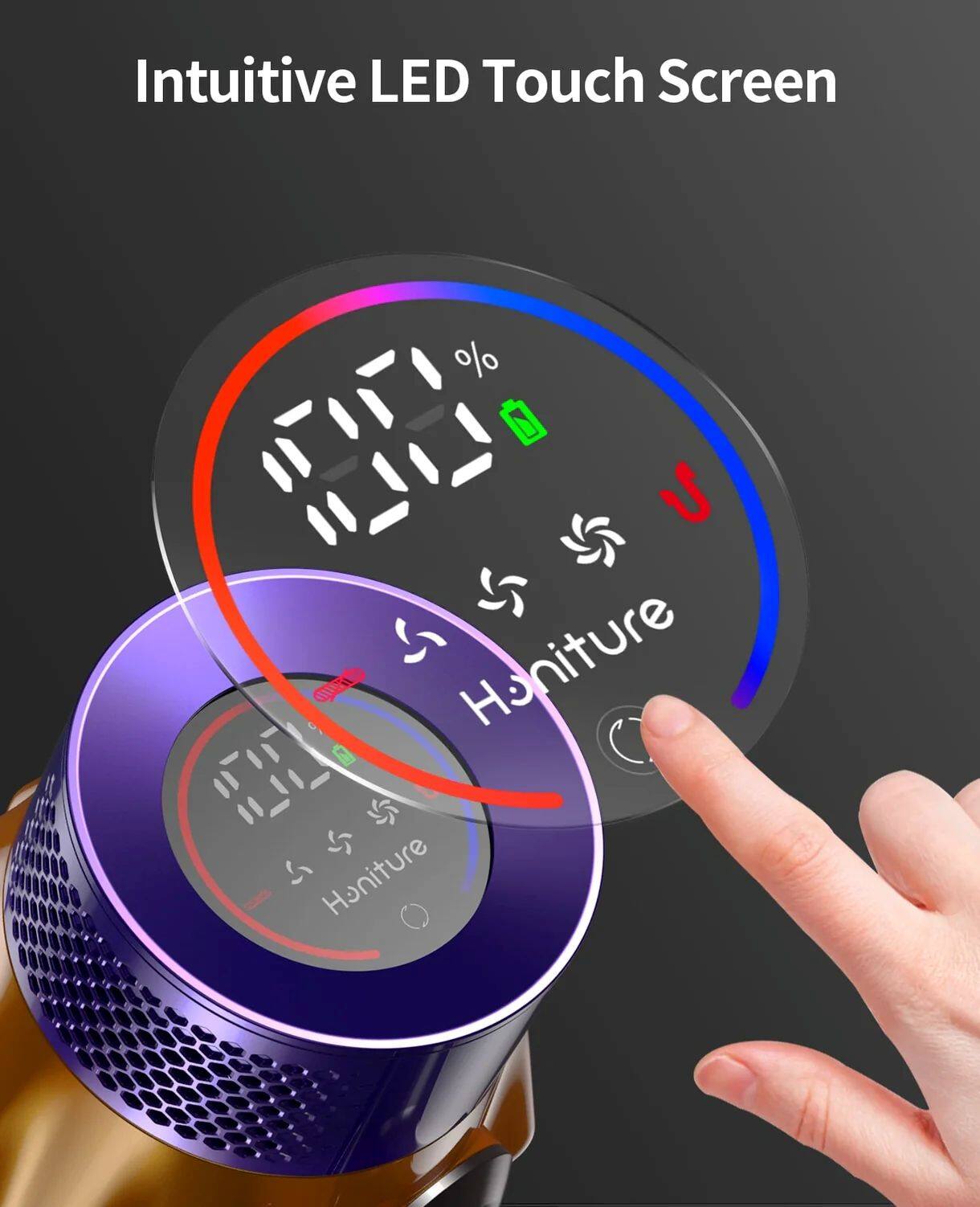 Intuitive LED Touch Screen