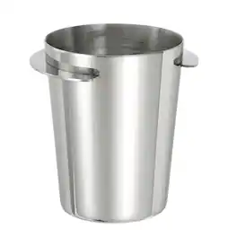 Unique Bargains - 51mm Coffee Grinder Powder Cup, Stainless Steel Espresso Coffee Powder Feeder for Coffee Tamper Tool - Silver