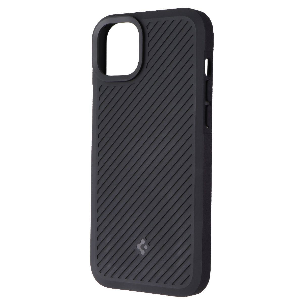 Front. Spigen - Spigen Core Armor for Apple iPhone 15 Plus - Black - Black.