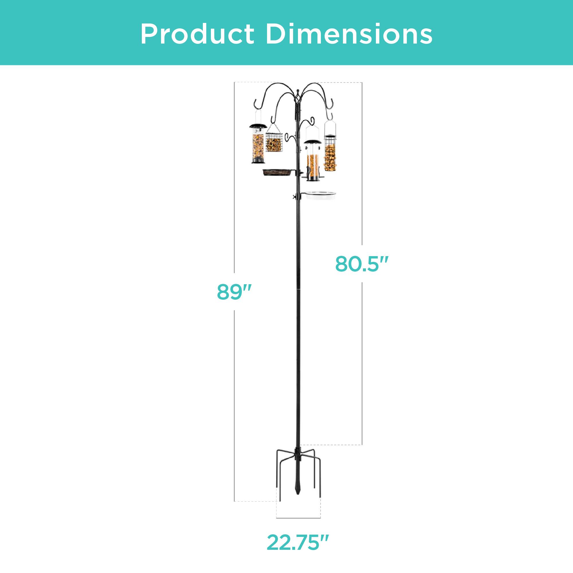 Product Dimensions

89"  
80.5"  
22.75"