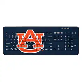 Keyscaper - Auburn Tigers Solid Design Wireless Keyboard - Multicolor