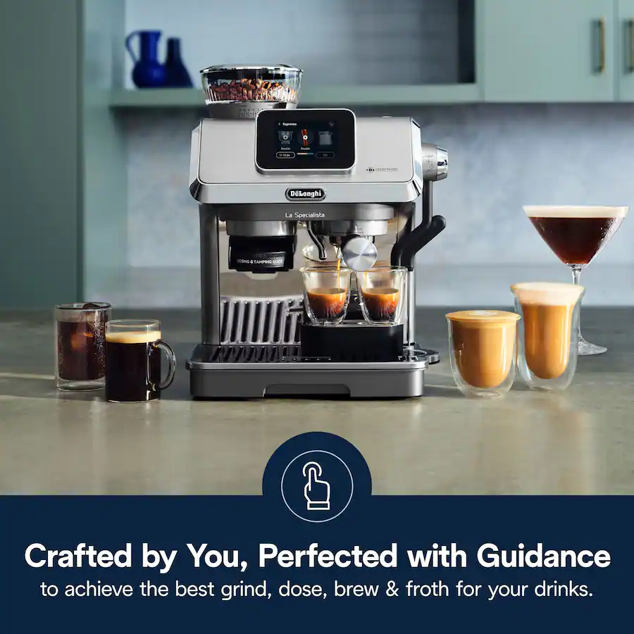De'Longhi La Specialista Touch Espresso Machine with Cold Brew