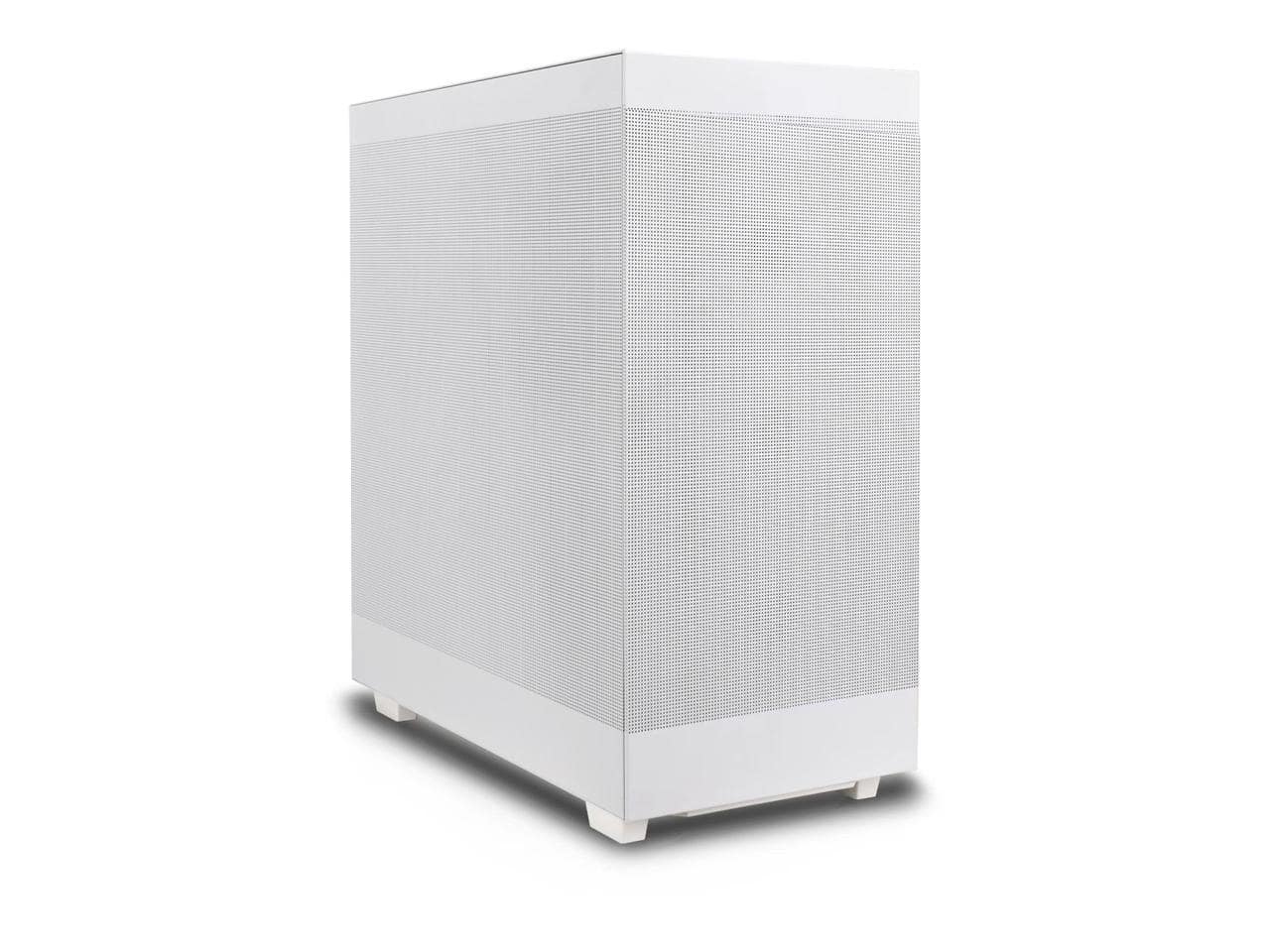 Rosewill - Helium Flow White Mid Tower Computer Gaming Case, Mesh Panel, ATX, Tool-less, High-Airflow, 1x 120mm PWM Fan - White