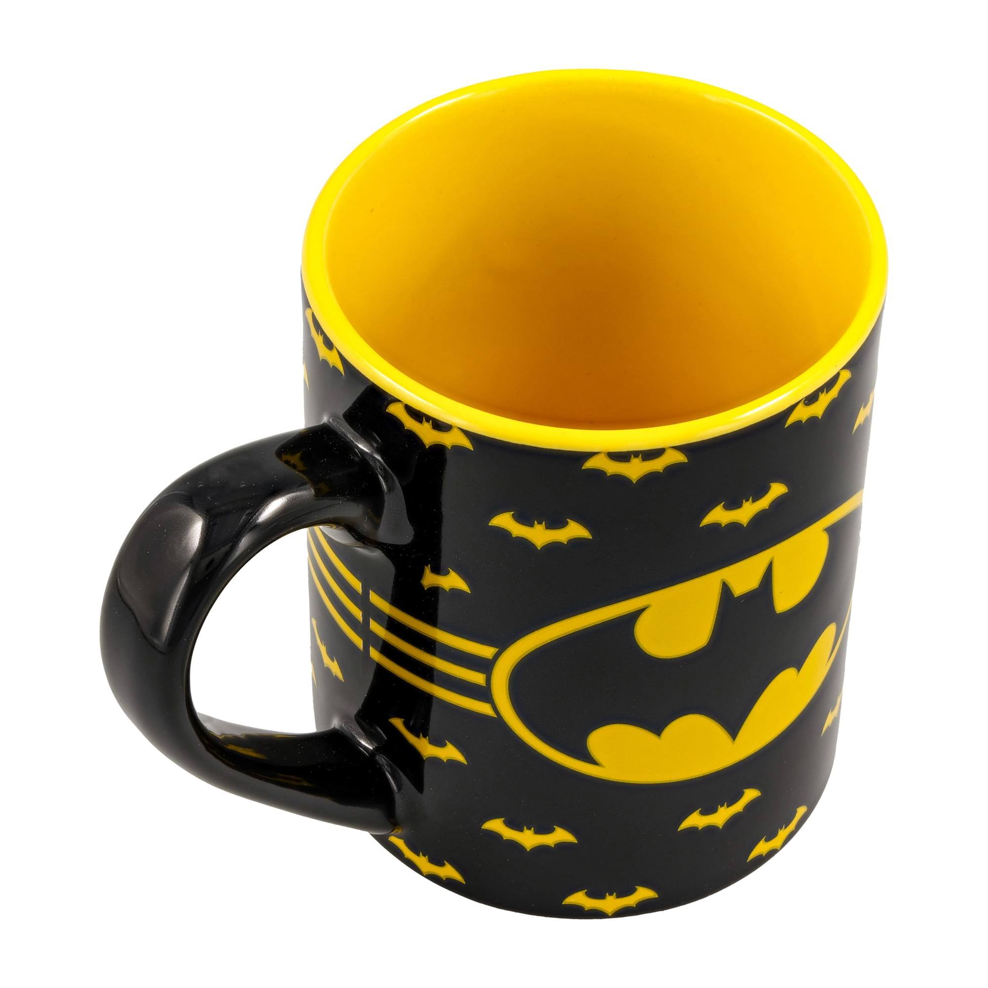 Alt View 10. Silver Buffalo - DC Comics Batman Logo Ceramic Mug | Holds 14 Ounces - Multi-Colored.