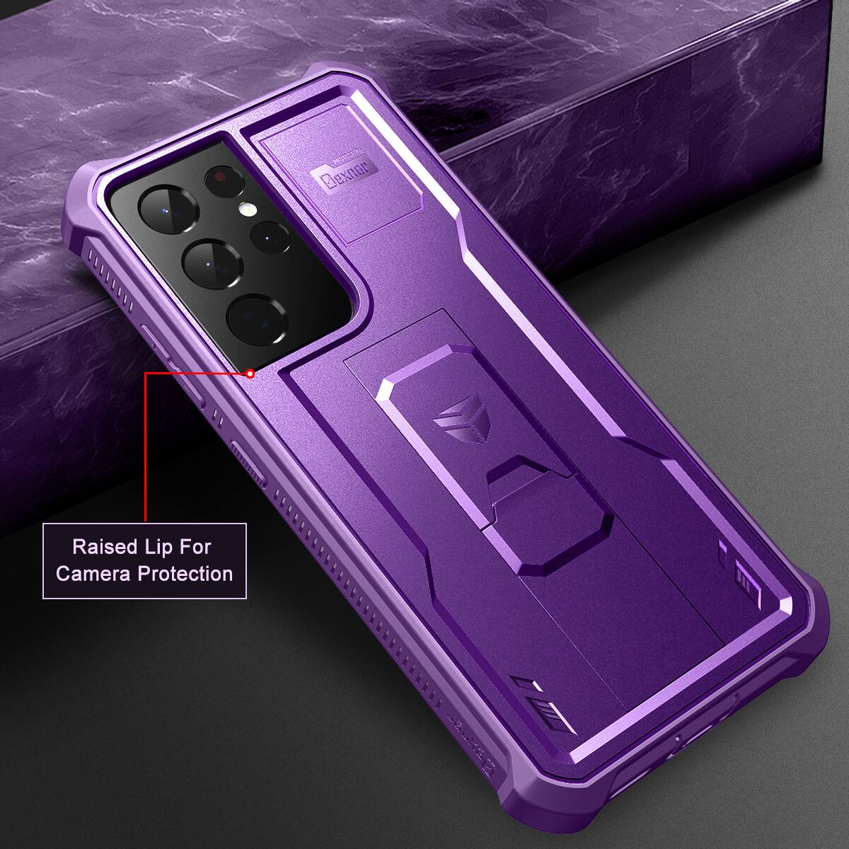 Raised Lip For Camera Protection