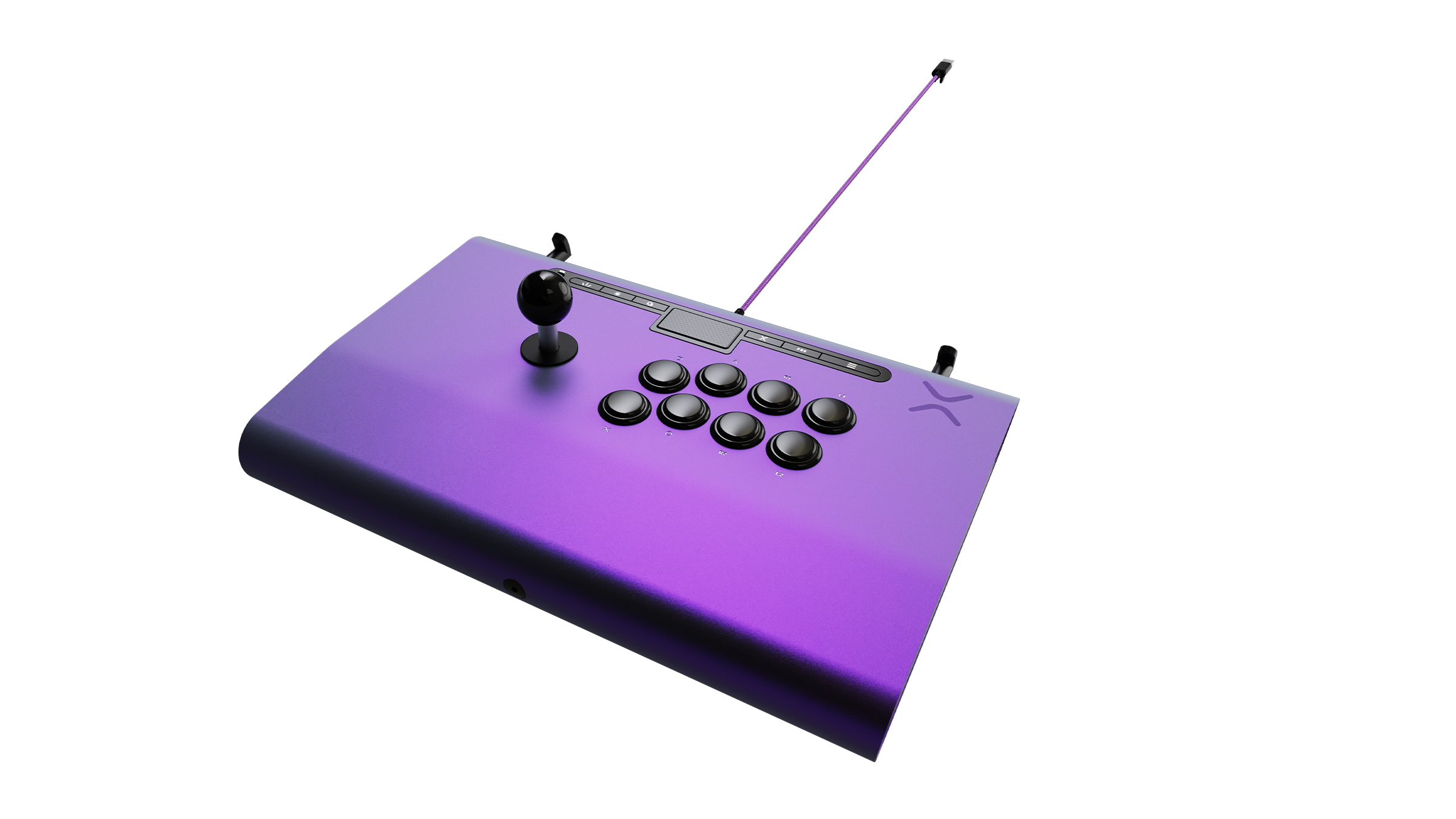 Left. Performance Designed Prod - Victrix™ PRO FS Arcade Fight Stick - Purple.