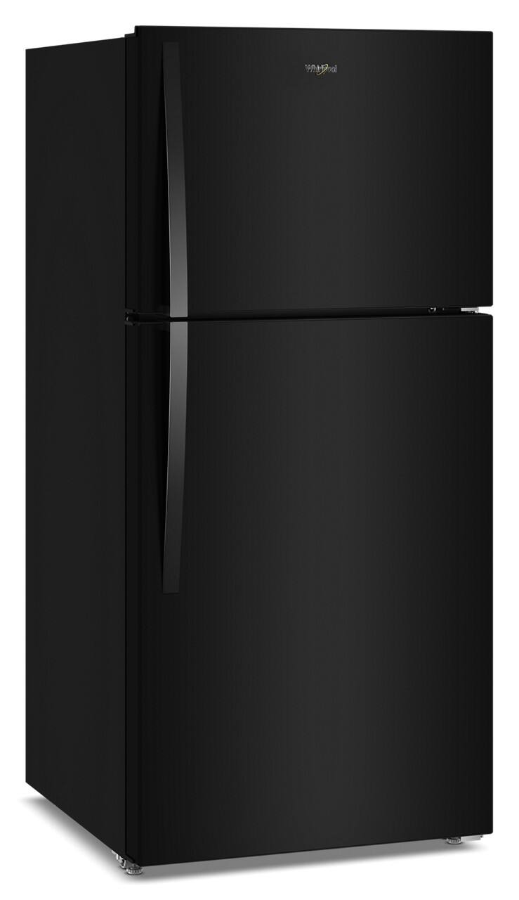 Alt View 9. Whirlpool - 19.2 Cu. Ft. Top-Freezer Refrigerator with Total Coverage Cooling - Black.