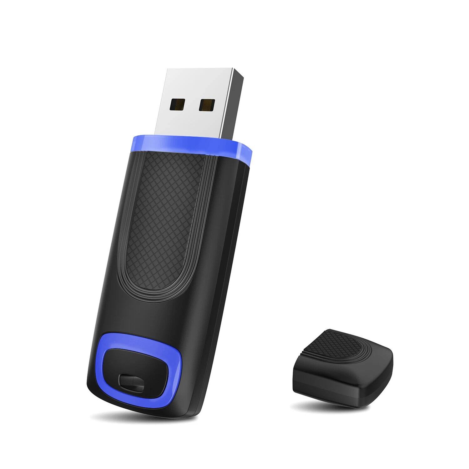 Stock Preferred - 128GB High-Speed USB 3.0 Flash Drive – Portable Memory Stick for PC, Laptop, Car Stereo & More - Black