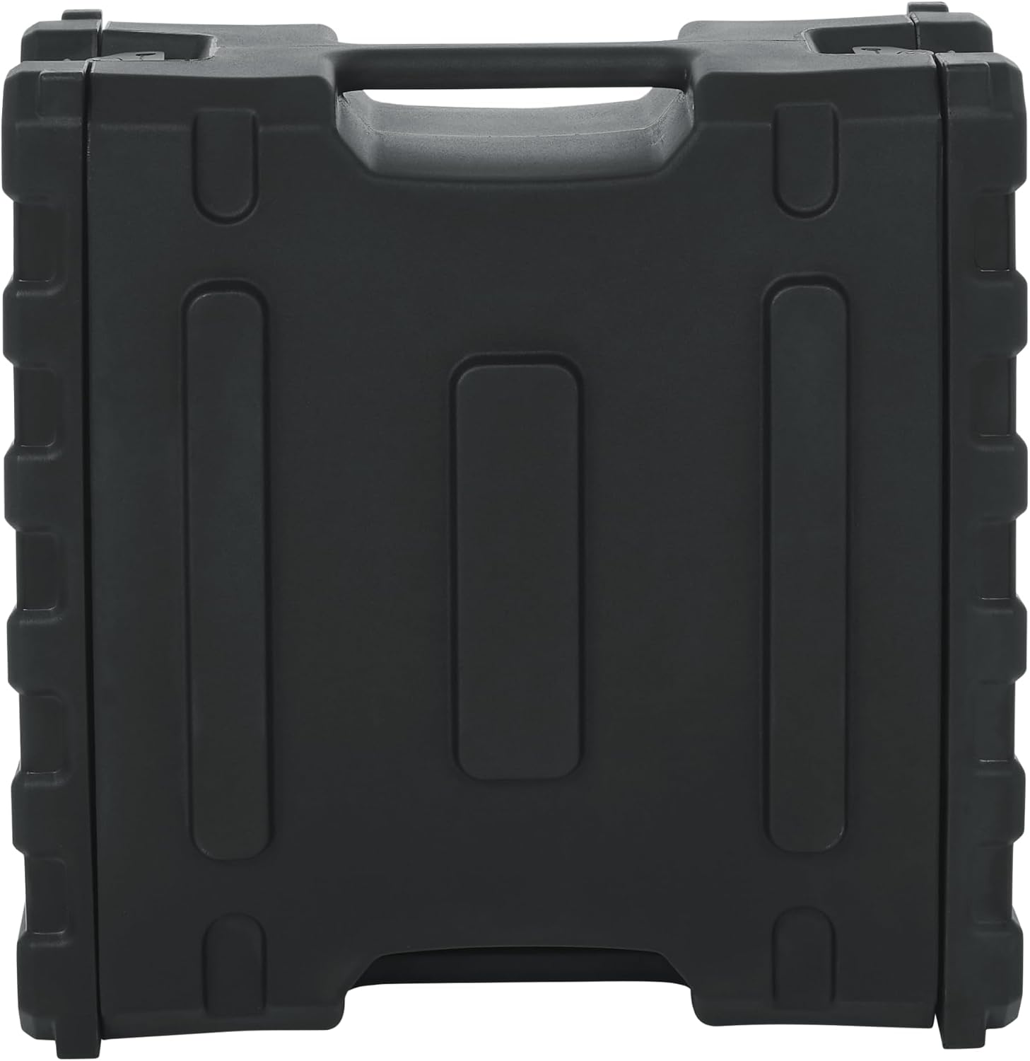 Left. Gator - 4U Standard Rotationally Molded Rack Case with 19-Inch Depth and Dual Threaded Rails.
