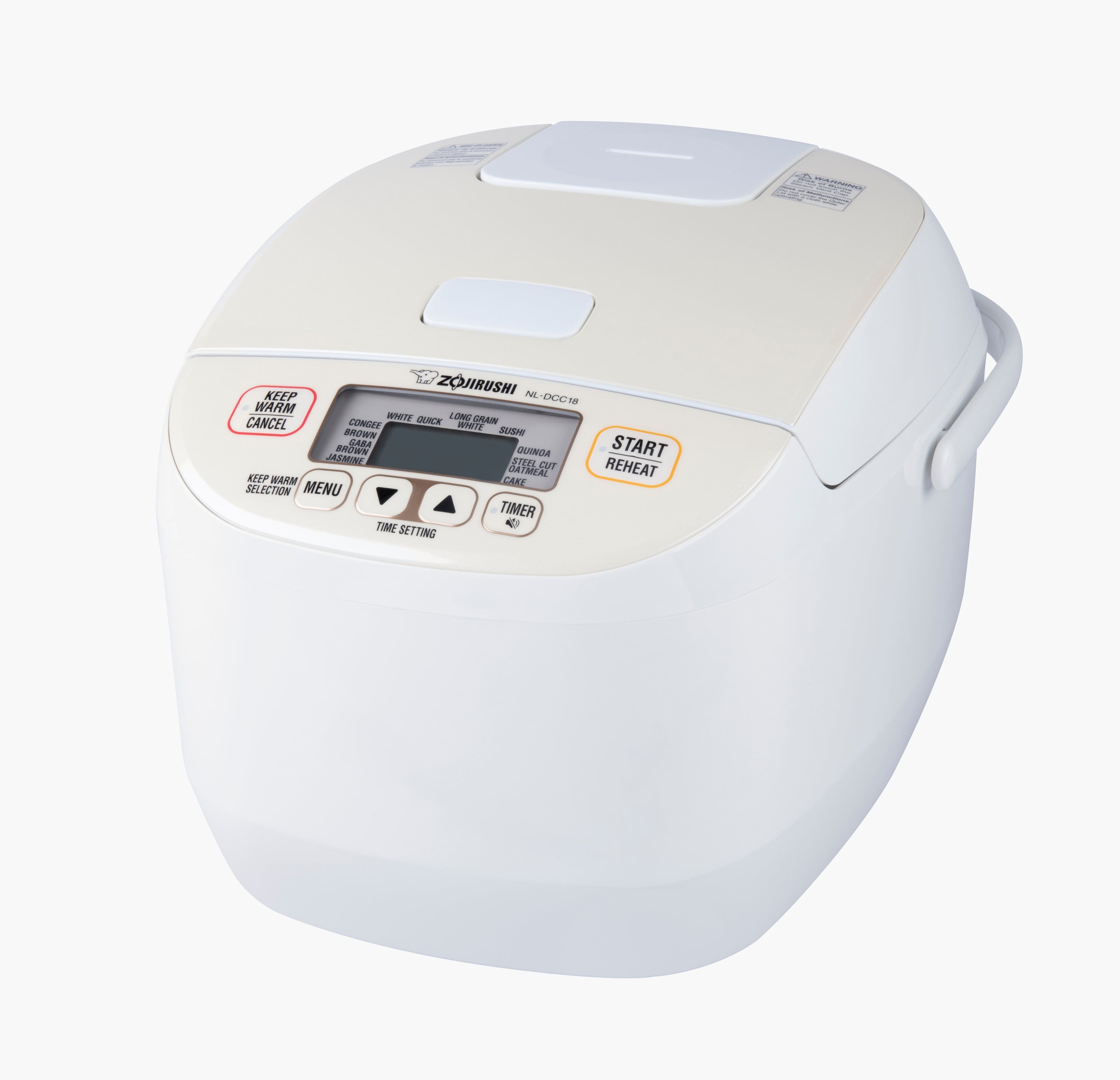 Zojirushi - Micom Rice Cooker & Warmer 10 cup - White