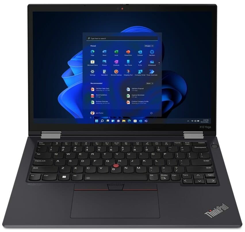 Lenovo Refurbished Excellent ThinkPad X13 Yoga Gen 3 13.3