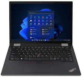 Lenovo - Refurbished Excellent - ThinkPad X13 Yoga Gen 3 13.3" WUXGA Touch Intel Core i5-1245U 1.6 GHz up to 4.4 GHz 16GB 256GB SSD Windows 11 Pro - Black