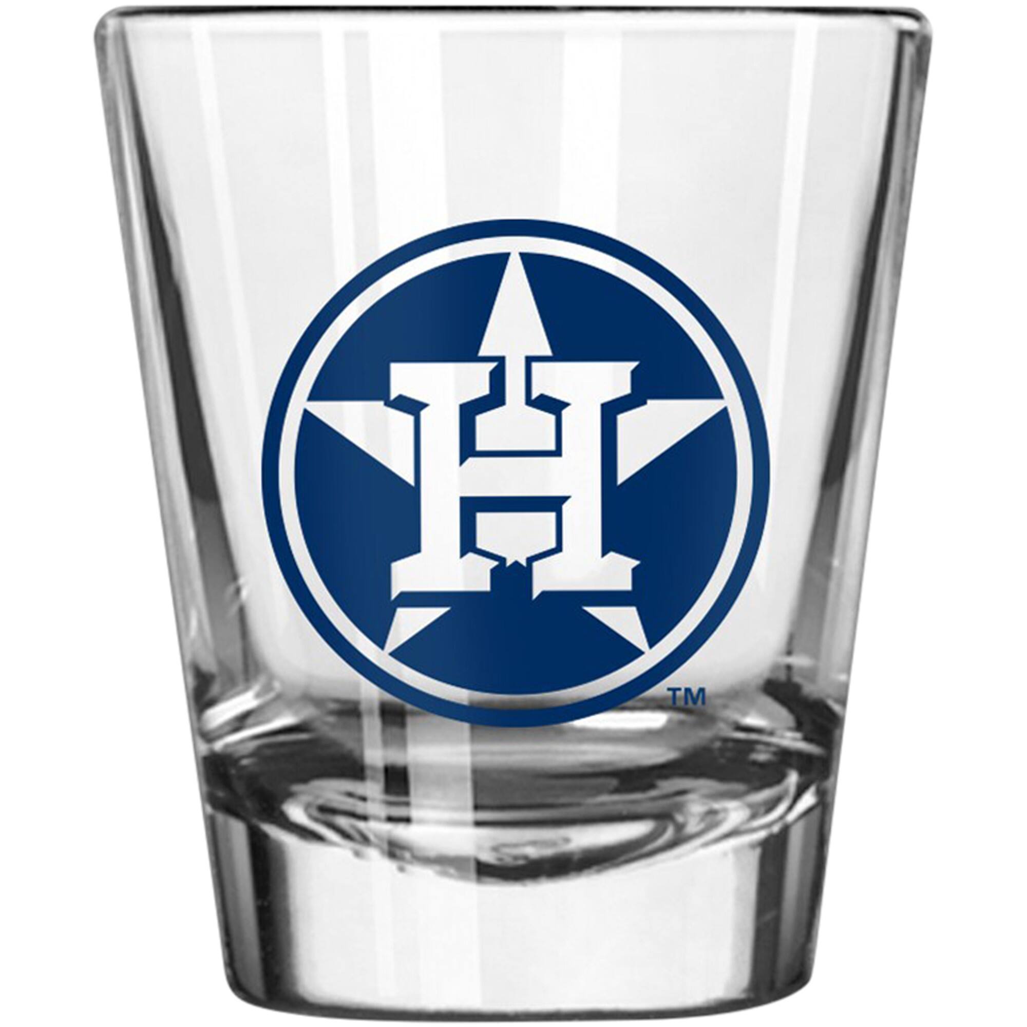 Front. Logo Brands - Houston Astros 2oz. Game Day Shot Glass - Multicolor.