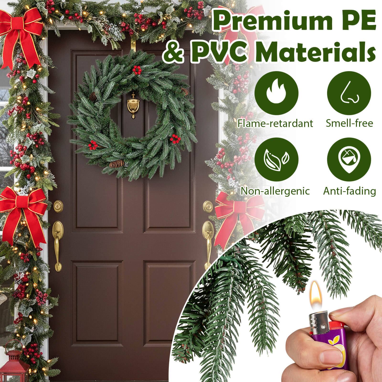 Premium PE & PVC Materials  
Flame-retardant  
Smell-free  
Non-allergenic  
Anti-fading