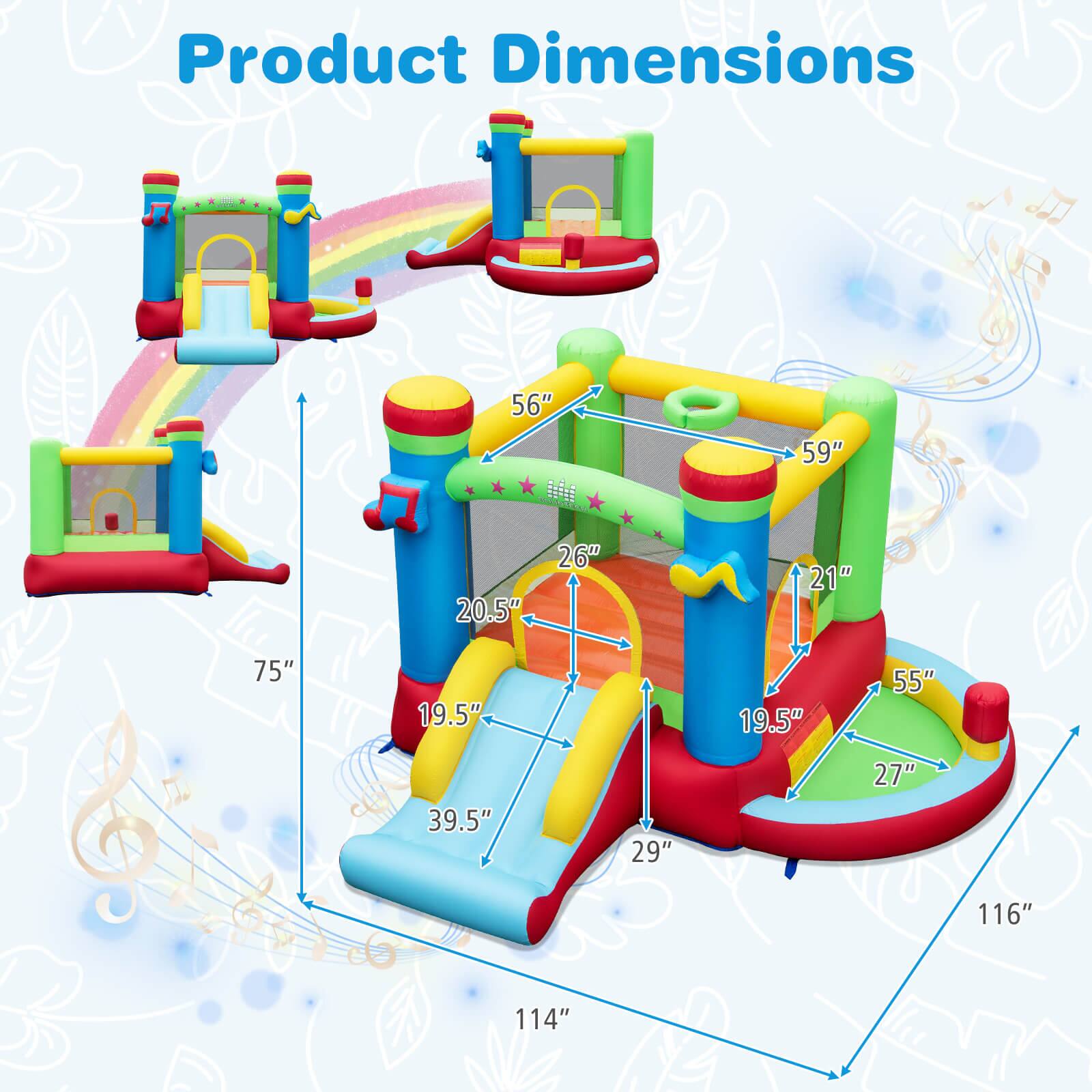 Product Dimensions: 56" x 59" x 20.5" x 26" x 21" x 75" x 19.5" x 19.5" x 55" x 39.5" x 29" x 27" x 116" x 114"