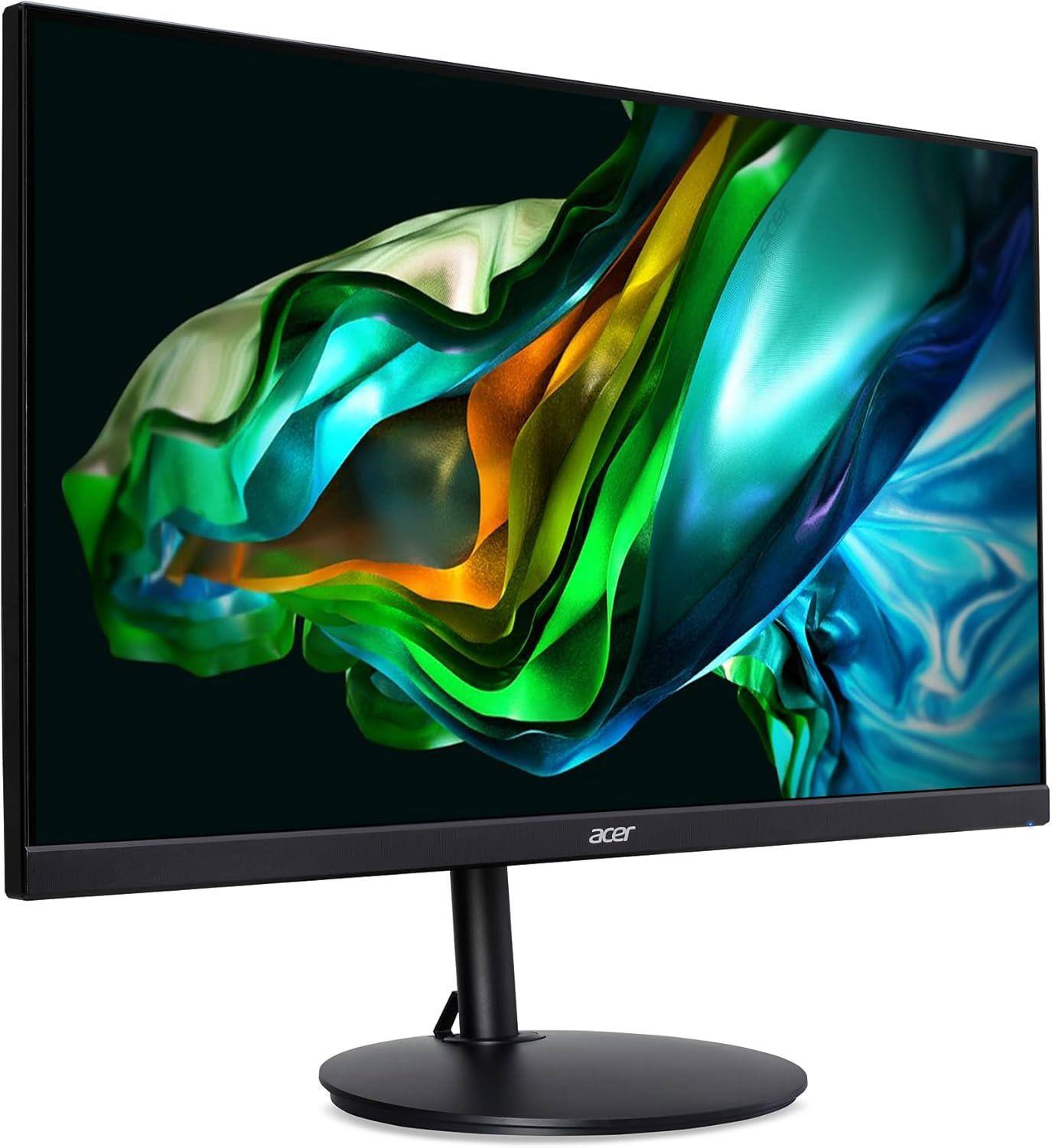 Angle. Acer - CB272 E 27" IPS Monitor 100Hz 1920x1080 FullHD 1ms 250Nit HDMI DisplayPort - Black.