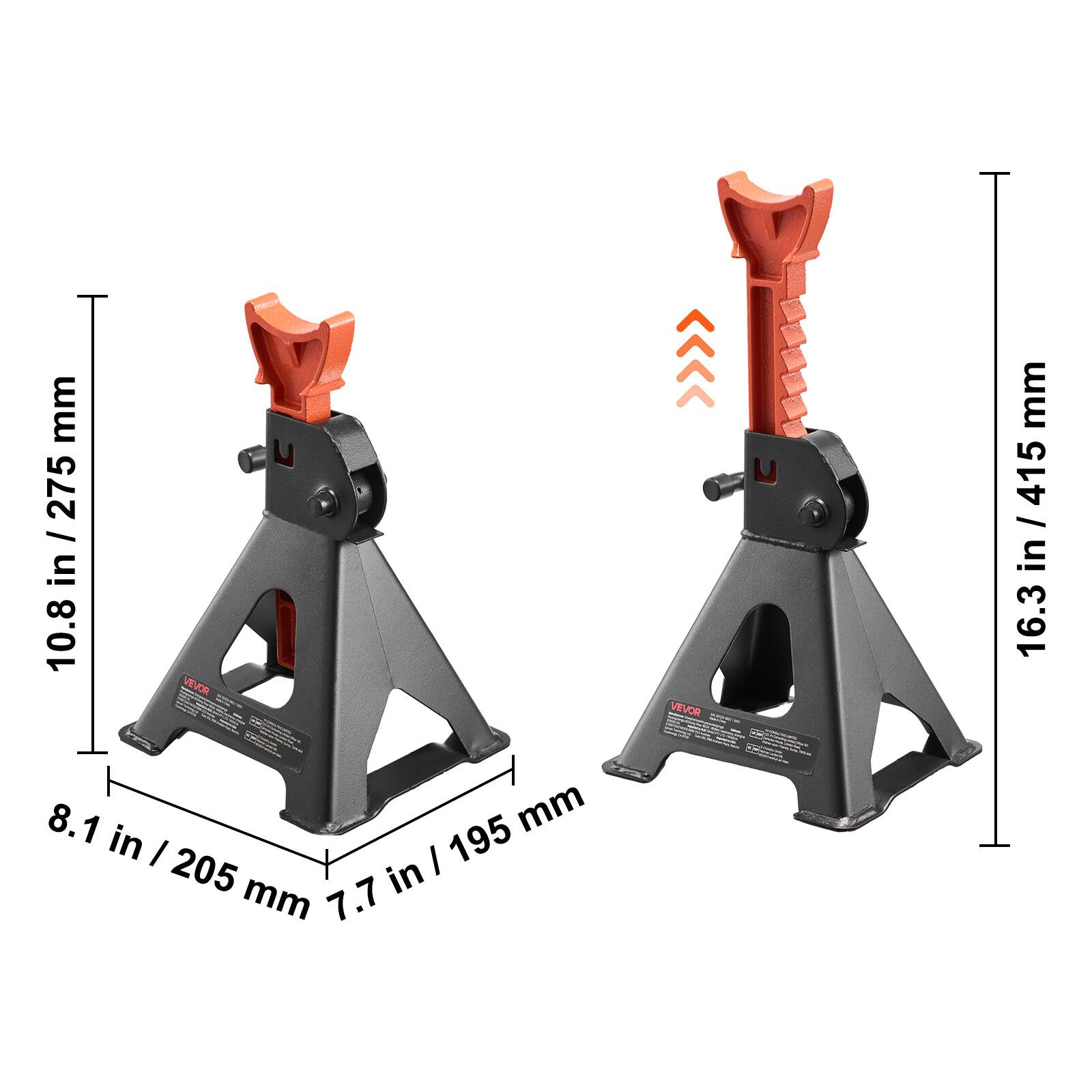 - 10.8 in / 275 mm
- 8.1 in / 205 mm
- 7.7 in / 195 mm
- 16.3 in / 415 mm
