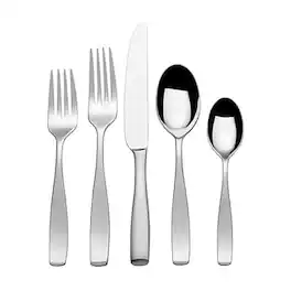 Dazzed Corner - 65-Piece Flatware Set for 12, 18/10 Silverware - Stainless Steel