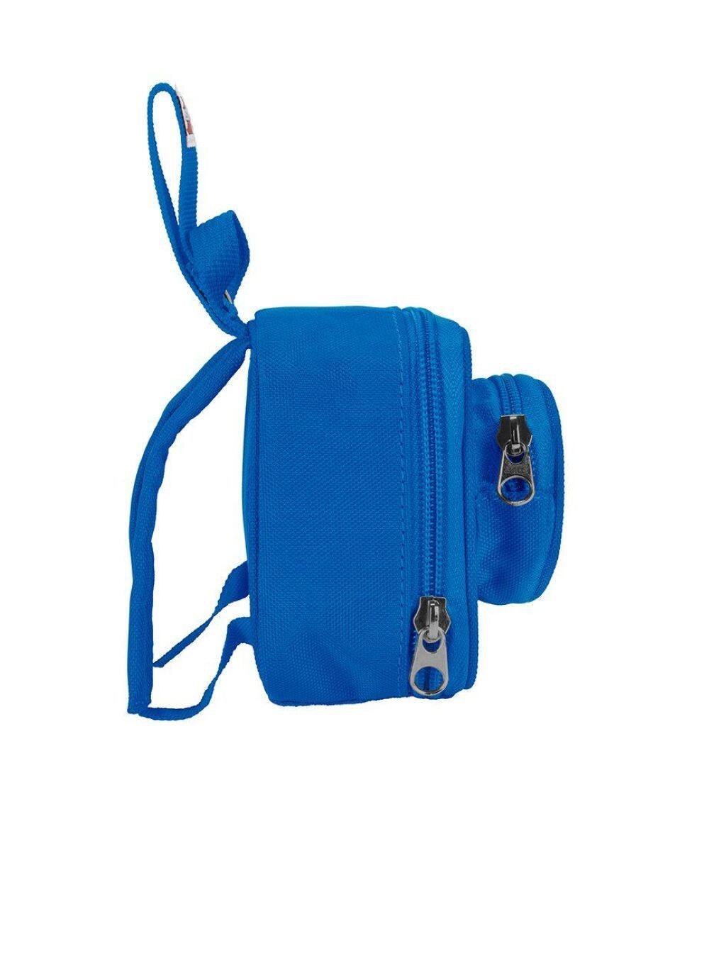 Angle. Haiku - LEGO Brick Mini Backpack - Blue.