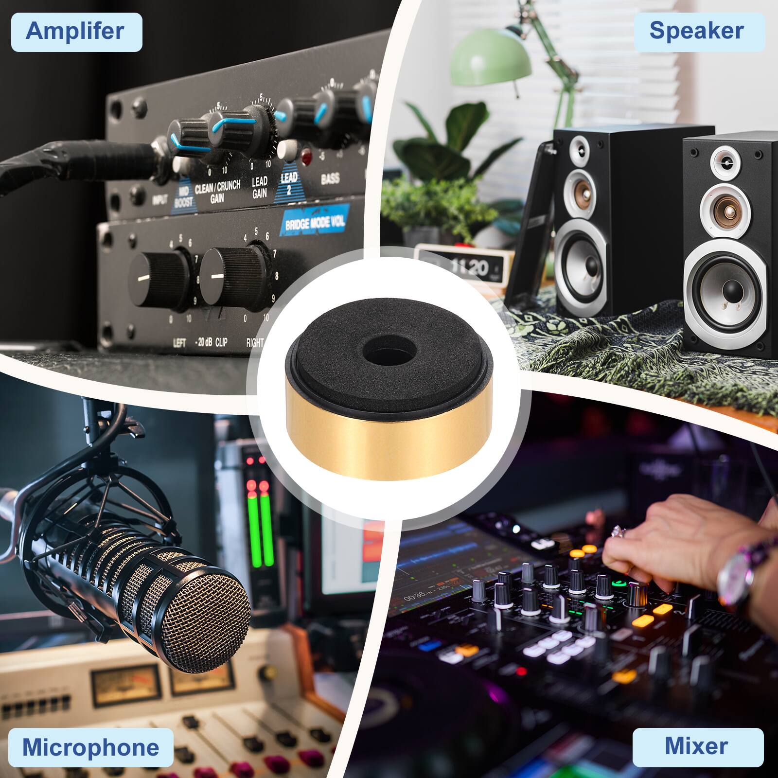 Amplifier  
Speaker  
Microphone  
Mixer