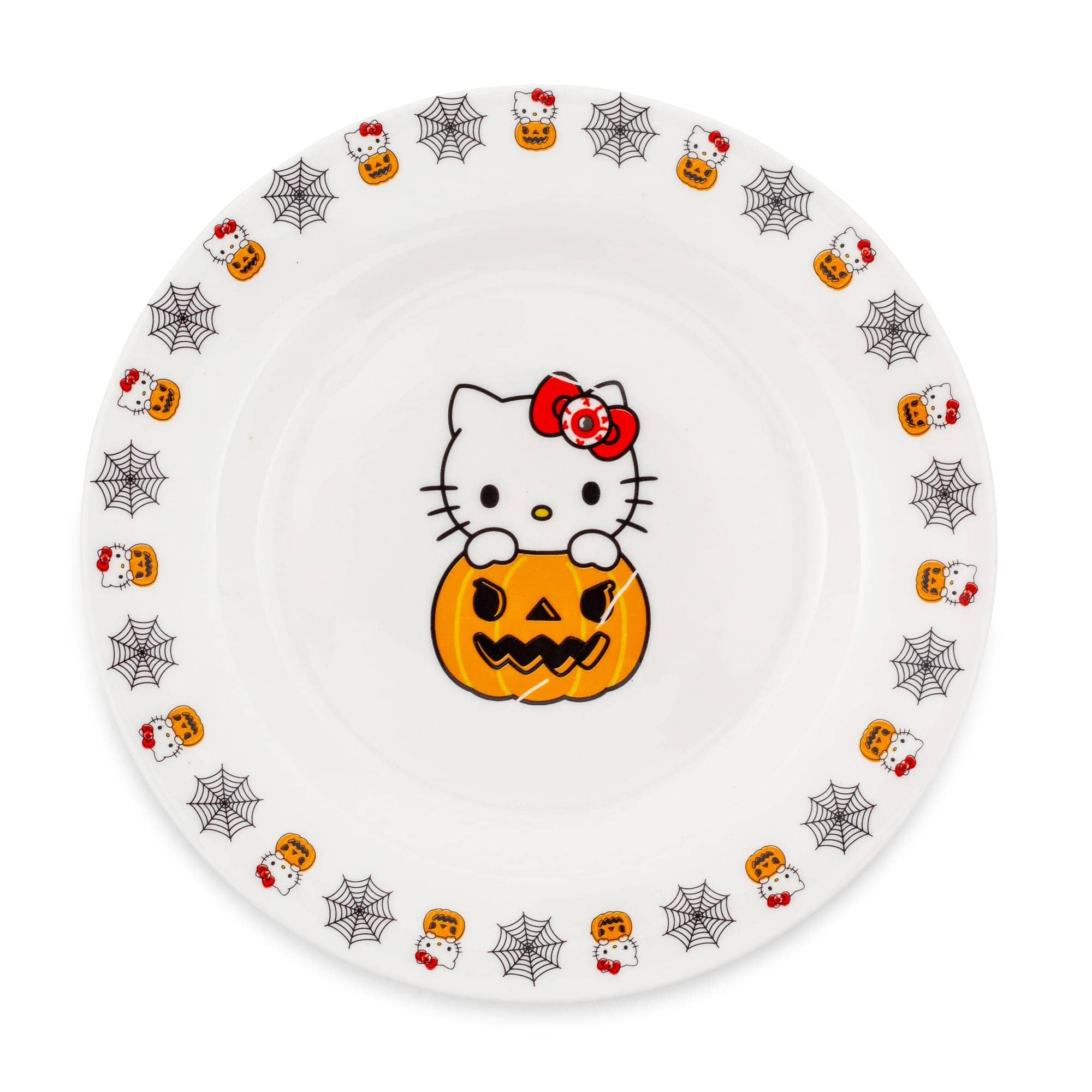 Silver Buffalo - Sanrio Hello Kitty Pumpkin Boo 11-Inch Ceramic Dinner Plate - Orange price history on PriceWatchPro