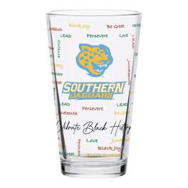 Indigo Falls - Southern University Jaguars 16oz. Pint Glass - Multicolor