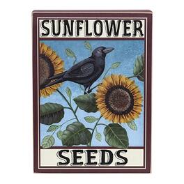 BreeBe - Sunflower Seeds Box Sign - Multicolor