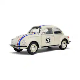 Circuit Terra - HIGHLY DETAILED BEETLE PLASTIC CAR - Beige