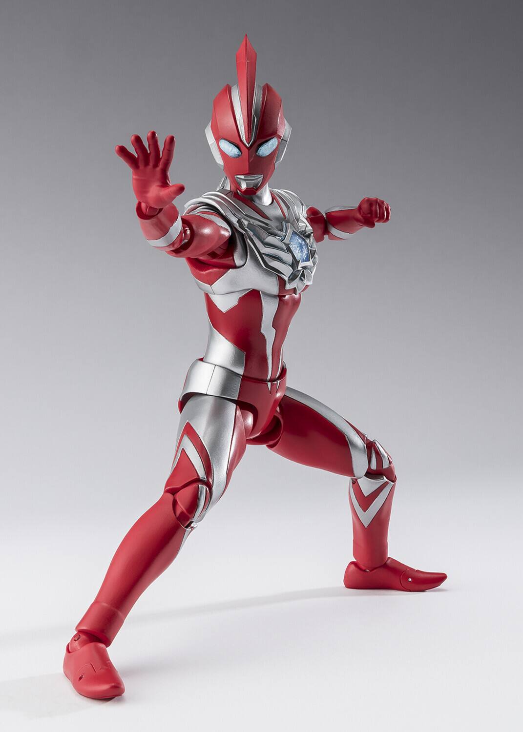 Alt View 2. Bandai - Tamashii Nations - Ultraman Omega - S.H.Figuarts - Ultraman Omega Action Figure   - Collectibles - Multicolor.
