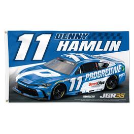 WinCraft - Denny Hamlin 3' x 5' Single-Sided Deluxe Flag - Multicolor
