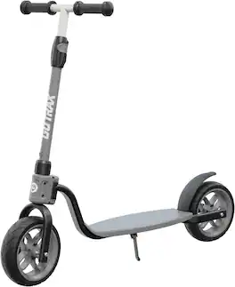 GoTrax - KS8 Kids Kick Scooter for Ages 5+, 8" Wheels, Adjustable Handlebar, Foldable Design - Black
