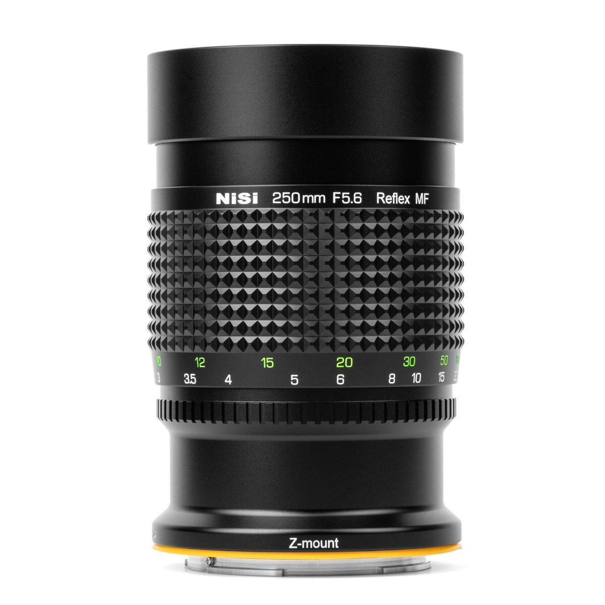 NiSi 250mm F5.6 Reflex MF

2 3
12 3.5
4
15
5
20 6
8
30 10
50 15

Z-mount