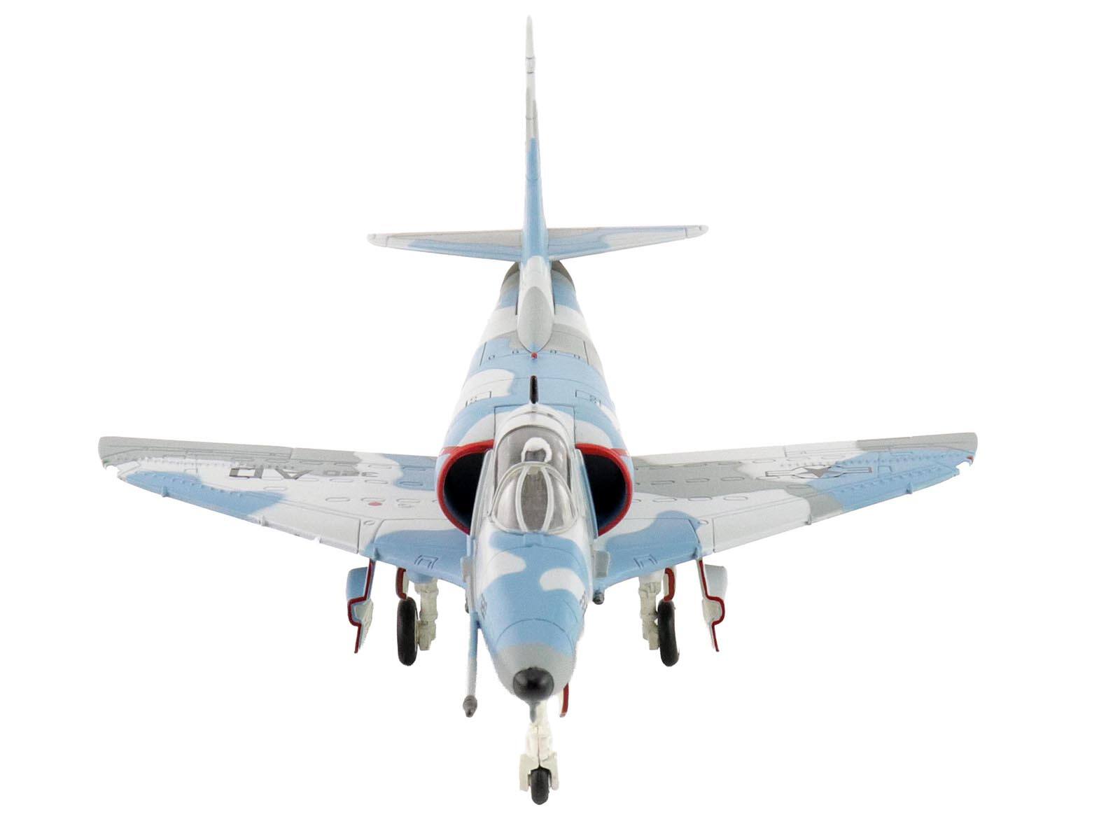 Alt View 2. Hobby Master - Douglas A-4E Skyhawk Aircraft "Aggressor Scheme" (1975) United States Navy "Air Power Series" 1/72 Model by Hobby Master.
