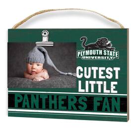 Jardine - Plymouth State Panthers 8" x 10" Cutest Little Fan Team Logo Clip Photo Frame - Green
