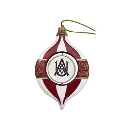 Santa's Workshop - Alabama A&M Bulldogs Two-Piece 5.5" Spinning Bulb Ornament Set - Red