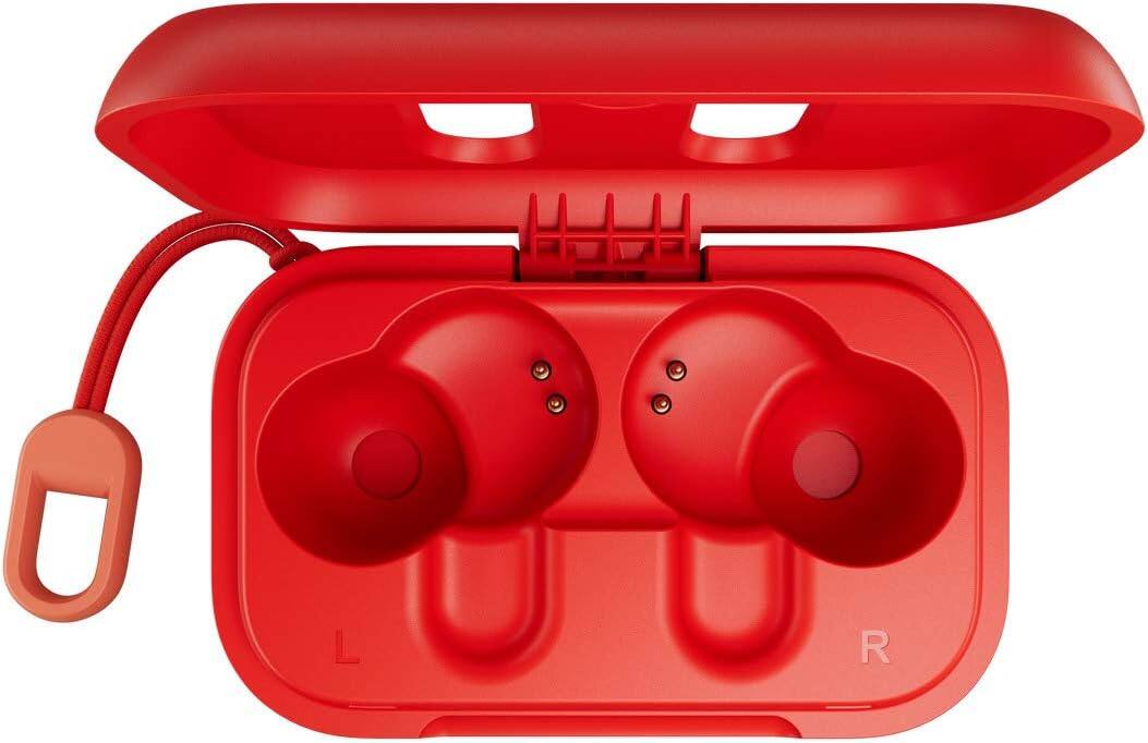 Alt View 5. Skullcandy - Dime Bluetooth True Wireless Earbuds - Red.