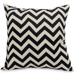 Majestic Home - Pillow 20x20 Chevron - Black