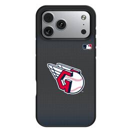 Keyscaper - MLB - Cleveland Guardians Bump Case with 8.2ft Drop Protection - 15 Pro - Black