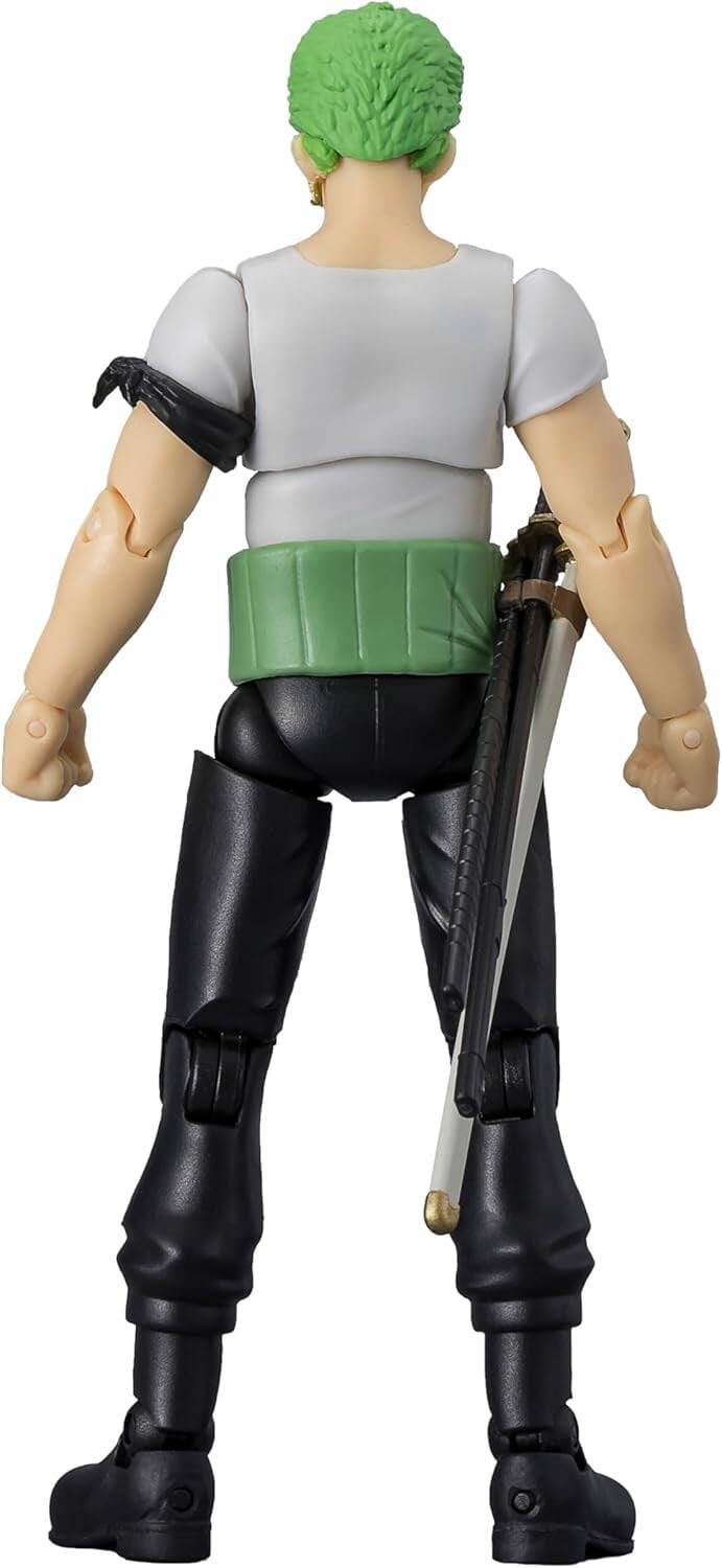 Back. Bandai - Bandai - One Piece - Ultimate Legends - Roronoa Zoro Action Figure   - Collectibles - Multicolor.