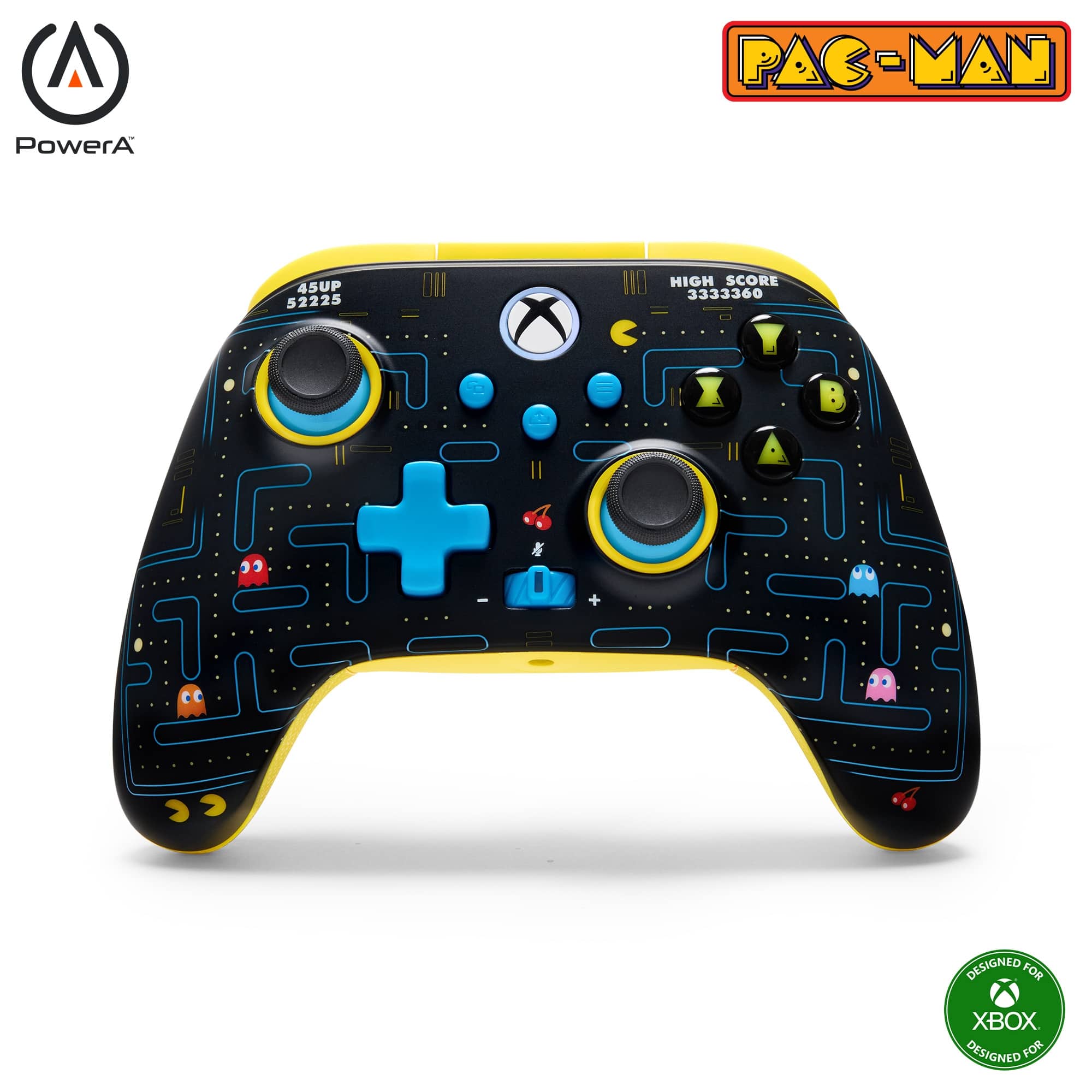PowerA - Wireless Controller for Xbox Series X|S - PAC-MAN SE - Front_Zoom