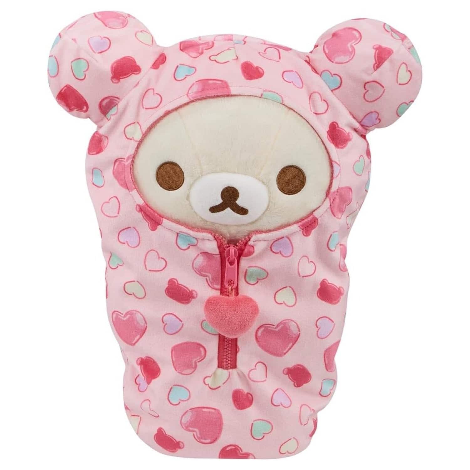 Rilakkuma - Korilakkuma San-X Original: Hearts Sleeping Bag Plush price history on PriceWatchPro