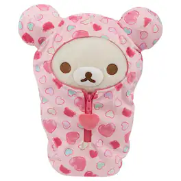 Rilakkuma - Korilakkuma San-X Original: Hearts Sleeping Bag Plush
