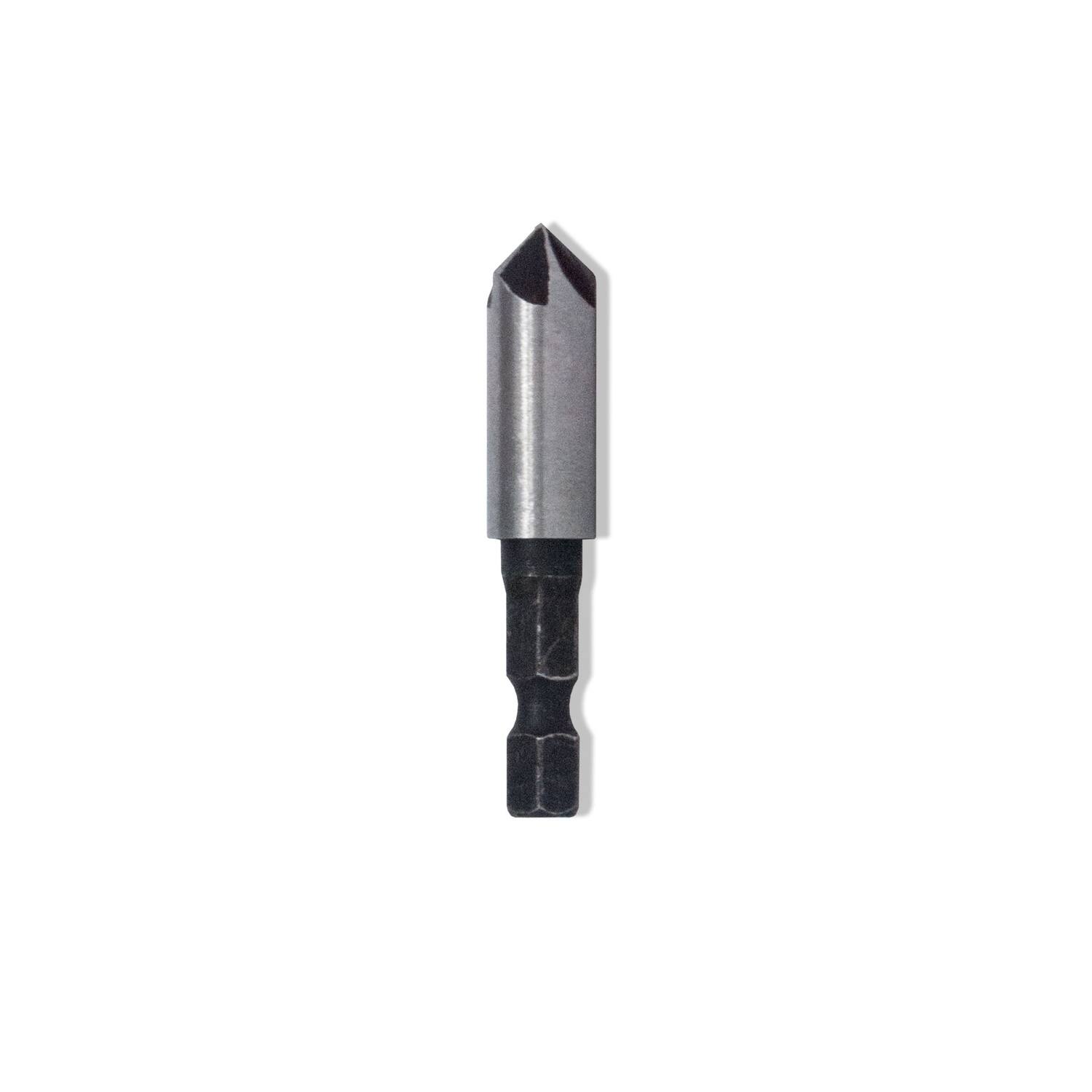 Left. Eazypower - Eazypower Isomax 3/8 in. X 3/8 inch  D Tool Steel Countersink Countersink Bit 1 pc.