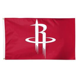 WinCraft - Houston Rockets 3' x 5' Primary Logo Single-Sided Flag - Multicolor